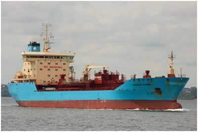 Öl-/Chemikalien-Tanker Nakskov Maersk